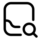Inbox Search SVG Icon